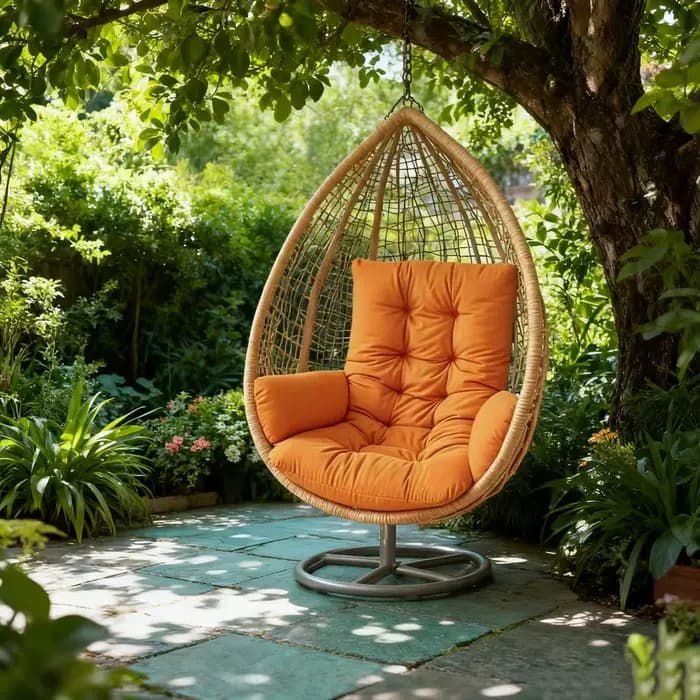 Coussin de chaise à œufs imperméable