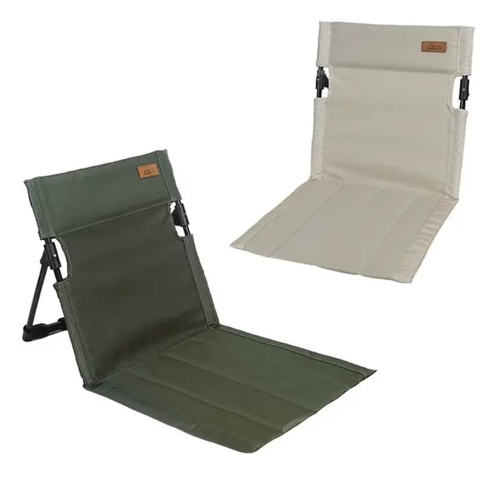 Chaise à Dossier Pliante Portable pour Camping en Plein Air