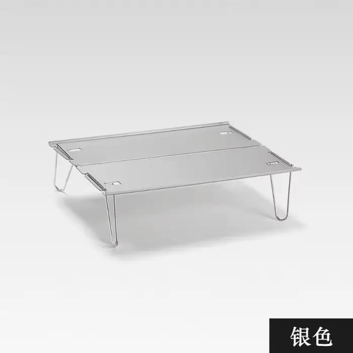 Table de camping pliante pratique en aluminium