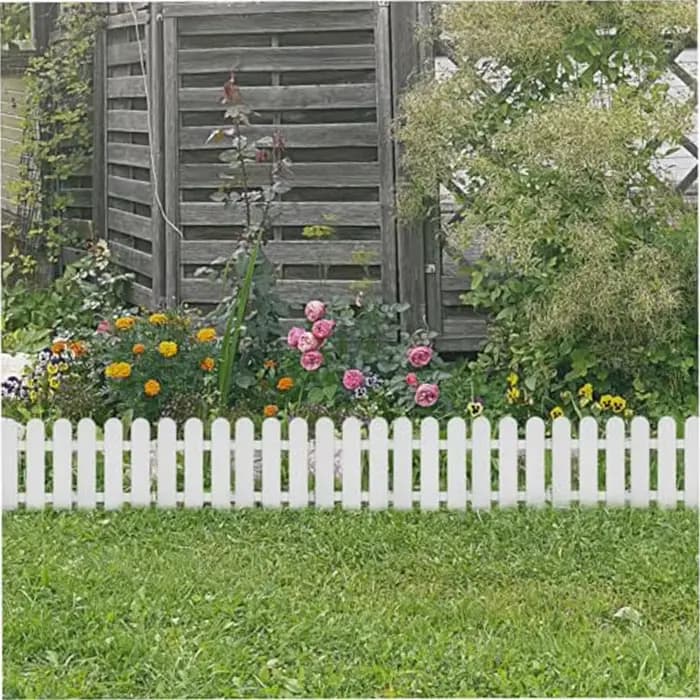 Clôture de jardin en plastique pour aménagement extérieur 19*20cm