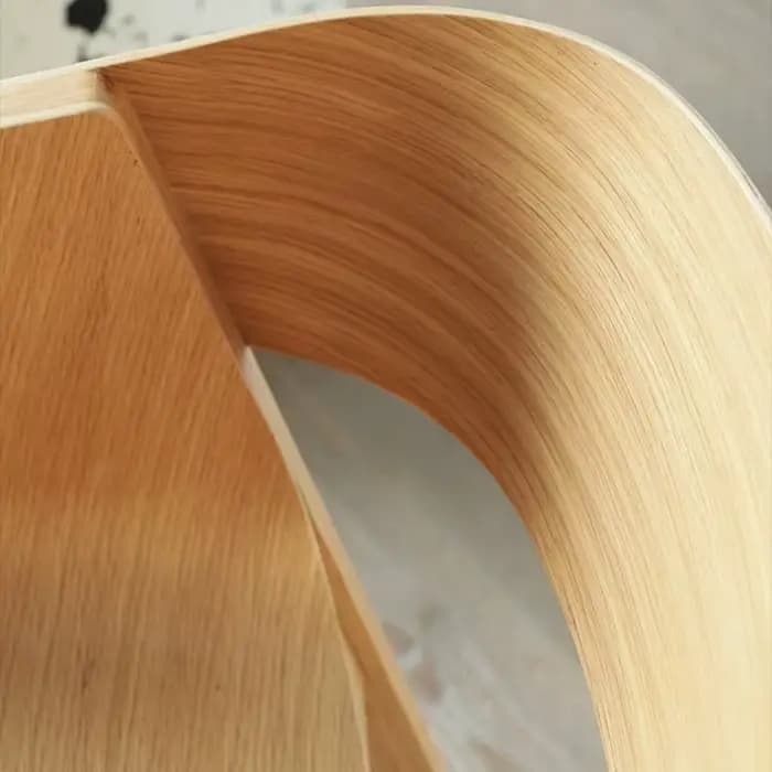 Chaise nordique de luxe en bois