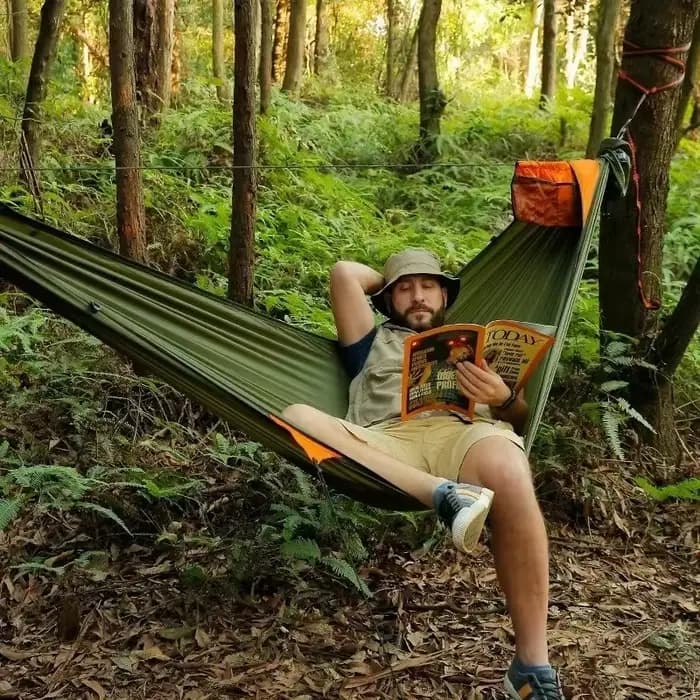 Hamac de Bushcraft avec moustiquaire