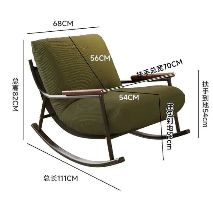 Accoudoirs de luxe chaises salon Design moderne lecture