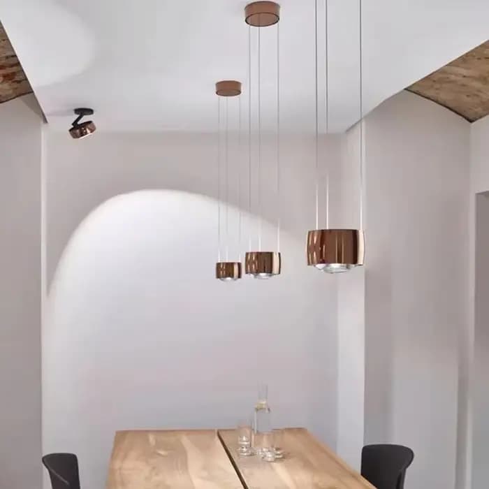Lustre suspendu moderne réglable pour îlot de cuisine, salle à manger, bar, table, chambre à coucher, chevet, éclairage LED