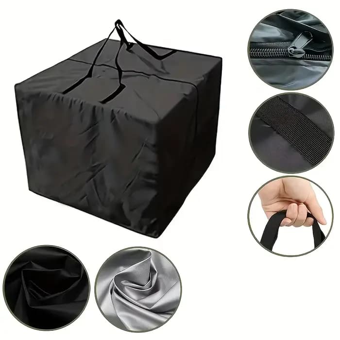 Sac de rangement pour coussins de patio extérieur