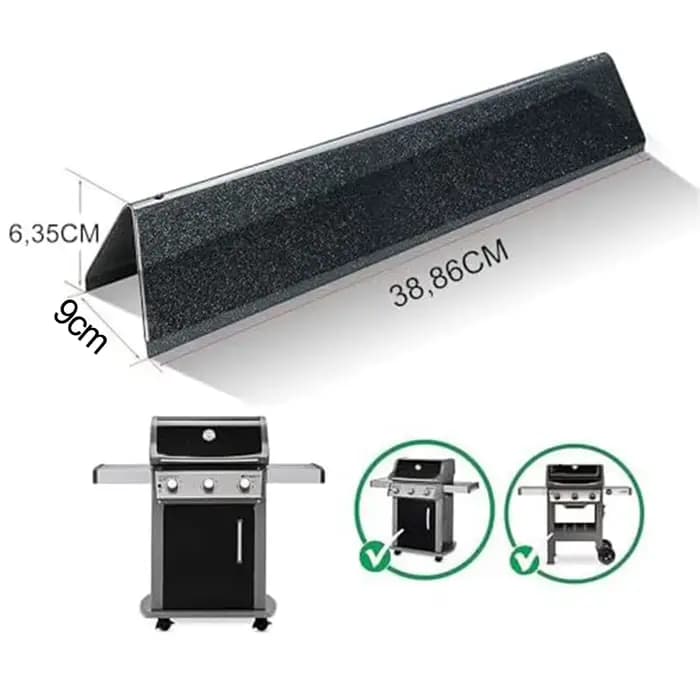 Barres FLAVORIZER pour Weber Spirit I & II 200 E210 E220 S210 S220