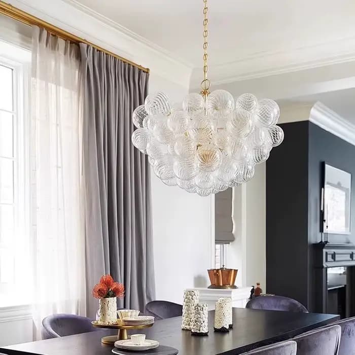 Plafonnier au design moderne, luminaire décoratif d'intérieur, idéal pour un salon ou une table à manger Chambre à coucher nordique.