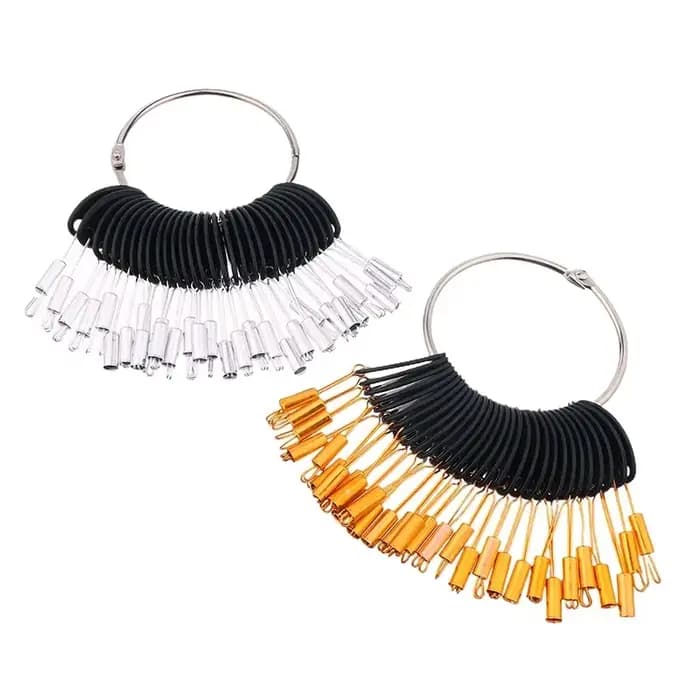 30 pièces/ensemble échantillons de cheveux pour Test couleur cheveux anneaux/carte/chart pour Salon de teinture coiffeur pratique