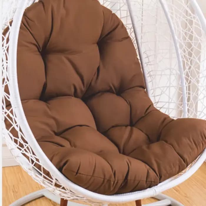 120x80cm panier suspendu oeuf chaise coussin extérieur canapé balançoire