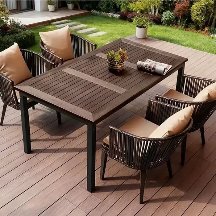 Ensembles de meubles de jardin modernes en bois