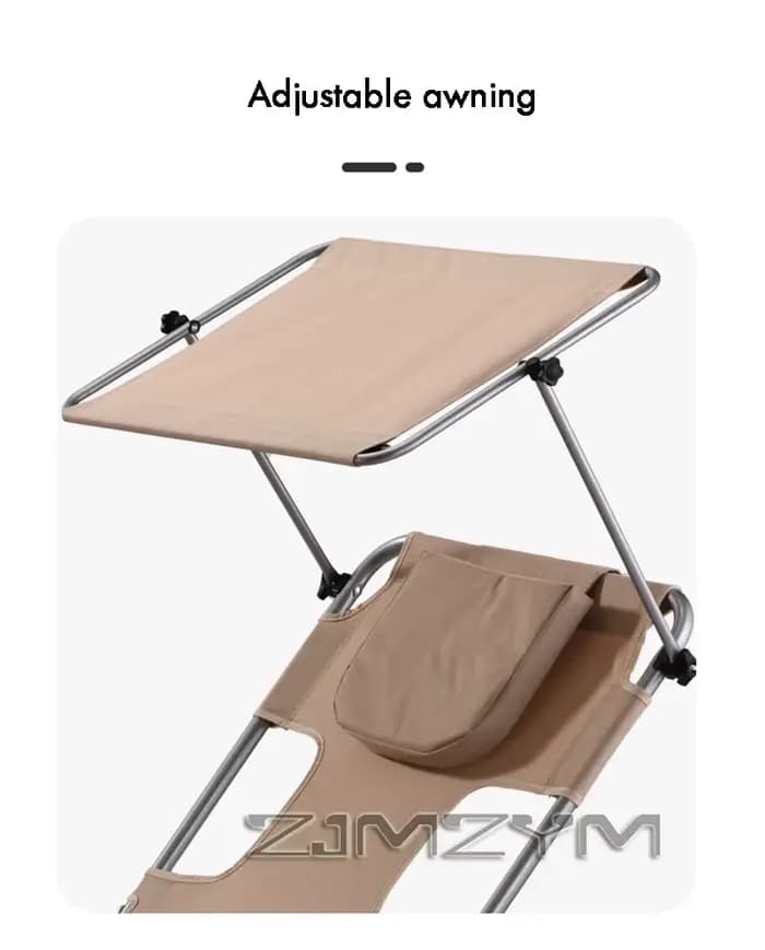 Chaise longue professionnelle d'extérieur pour bronzer