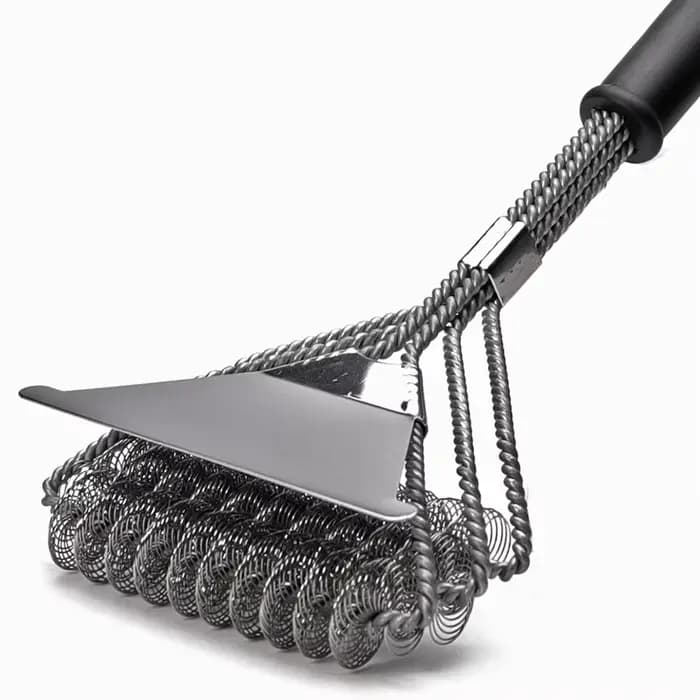 Brosse de nettoyage de barbecue sûre sans poils