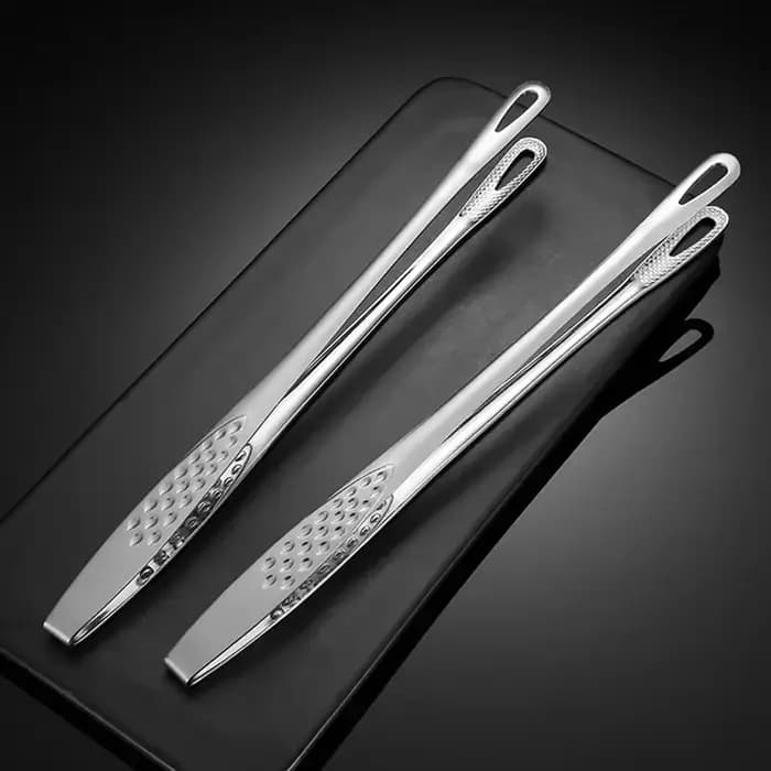 Pince de cuisine pour barbecue 24/28 cm en acier inoxydable