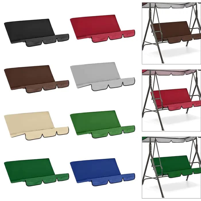 Housse de remplacement imperméable pour siège de balançoire de jardin