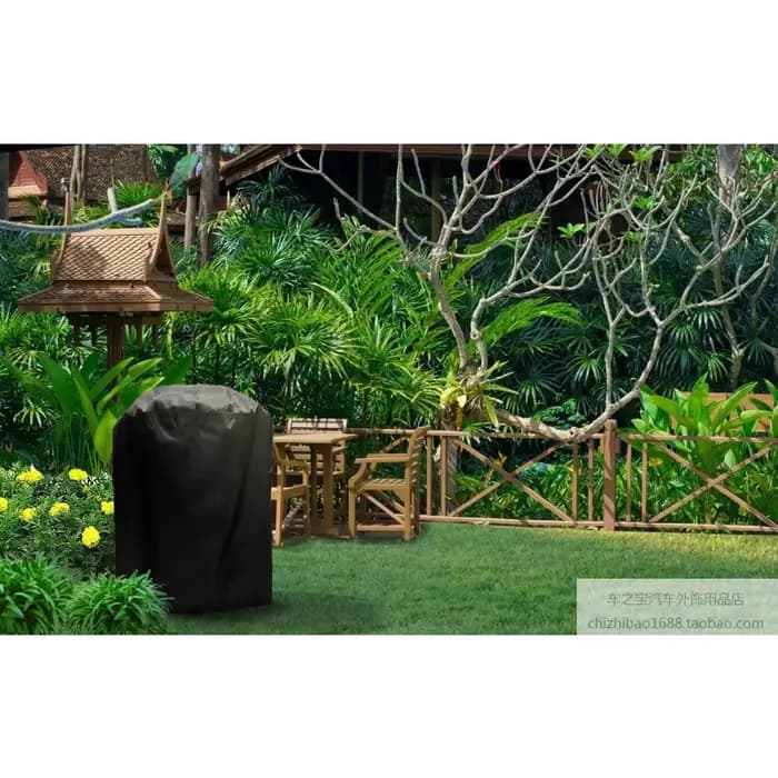 Housse de protection ronde pour barbecue