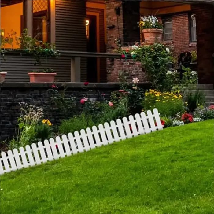 Clôture de jardin en plastique pour aménagement extérieur 19*20cm