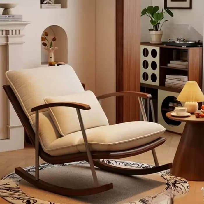 Fauteuils de salon occasionnels style Tatami, Chaise Bauhaus à dossier Saucer, Fauteuils de salon modernes avec support, Sillones, Mobilier de maison
