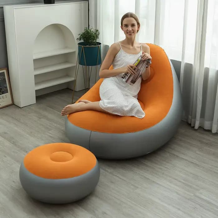 Chaise longue gonflable pour adultes