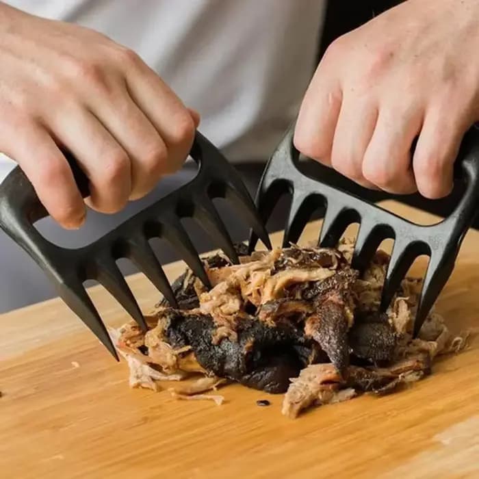 Griffes d'ours fourchette de Barbecue tirer déchiqueter le porc Shredde pince à viande manuelle