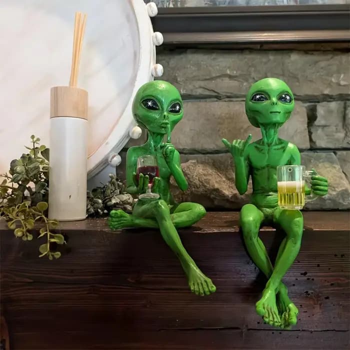 Sculptures et statues de jardin extraterrestre