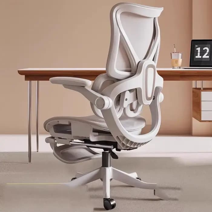 Chaise de bureau de luxe ergonomique et confortable, style nordique, portable, relaxante, pour ordinateur, mobilier tendance