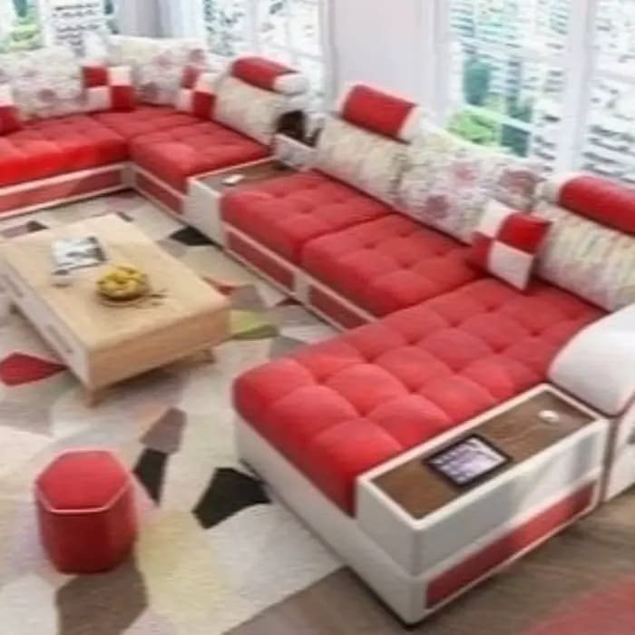 Adultes sol canapé salon minimaliste nordique appartement bras