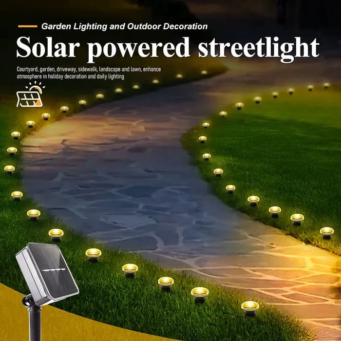 Lumière solaire LED pour allée de jardin