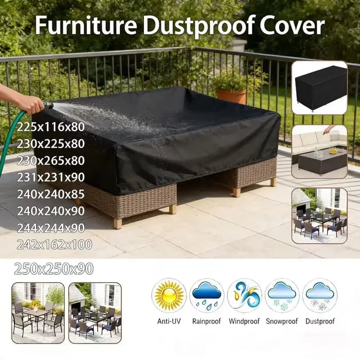 Housses pour meubles de patio imperméables