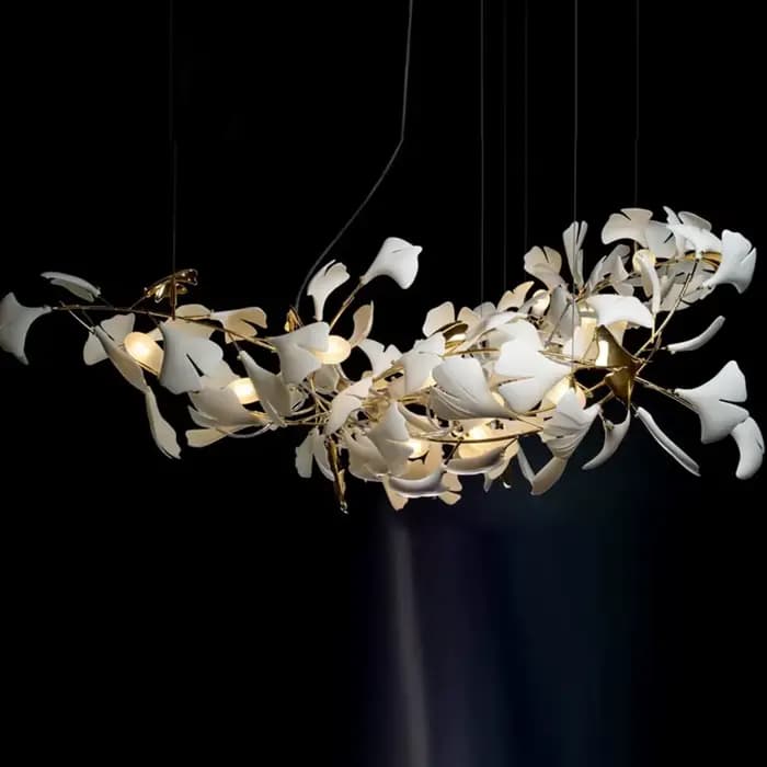 Plafonnier LED en Céramique au Design Nordique, Luminaire Décoratif d'Nik, Idéal pour une Salle à Manger, une Cuisine ou un Salon