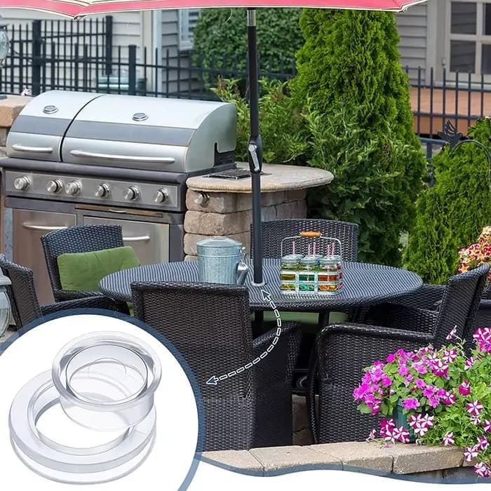 Pare-soleil en silicone transparent pour jardin extérieur