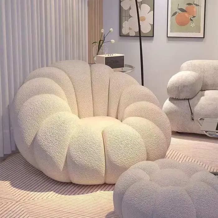 Canapés poufs pour salon