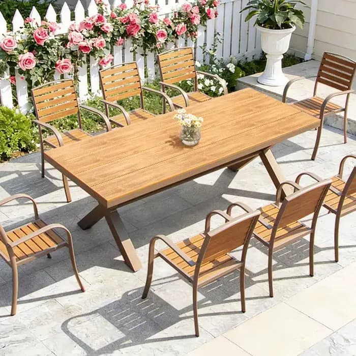 Ensembles de meubles de jardin modernes en bois