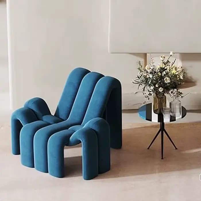 Fauteuil lounge en tissu