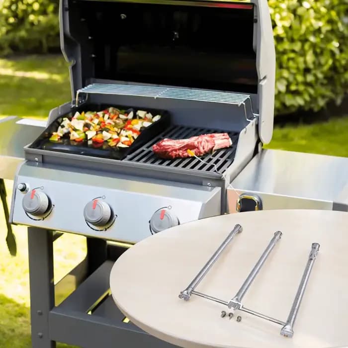 Brûleur de barbecue en acier inoxydable