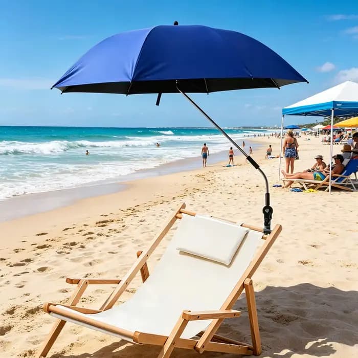 Parasol de chaise, parasol de plage extérieur