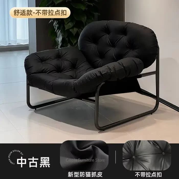 Fauteuil lounge moderne pour salon
