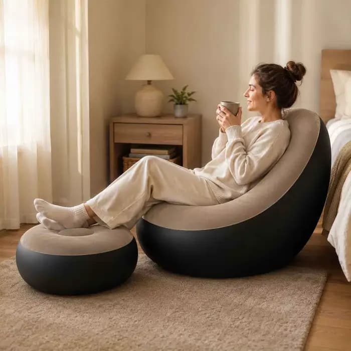 1PC Chaise longue gonflable pour adultes
