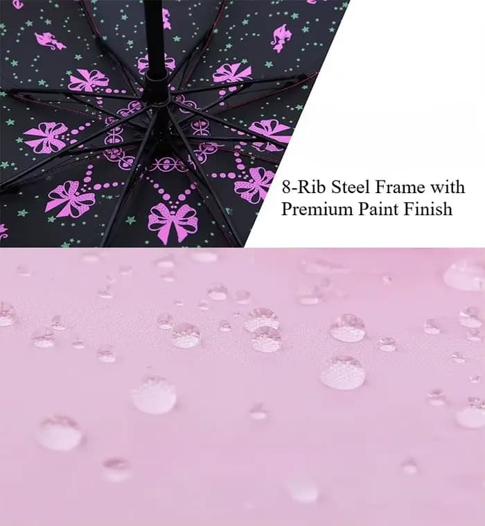 Parasol pliable en dentelle UV soleil et pluie