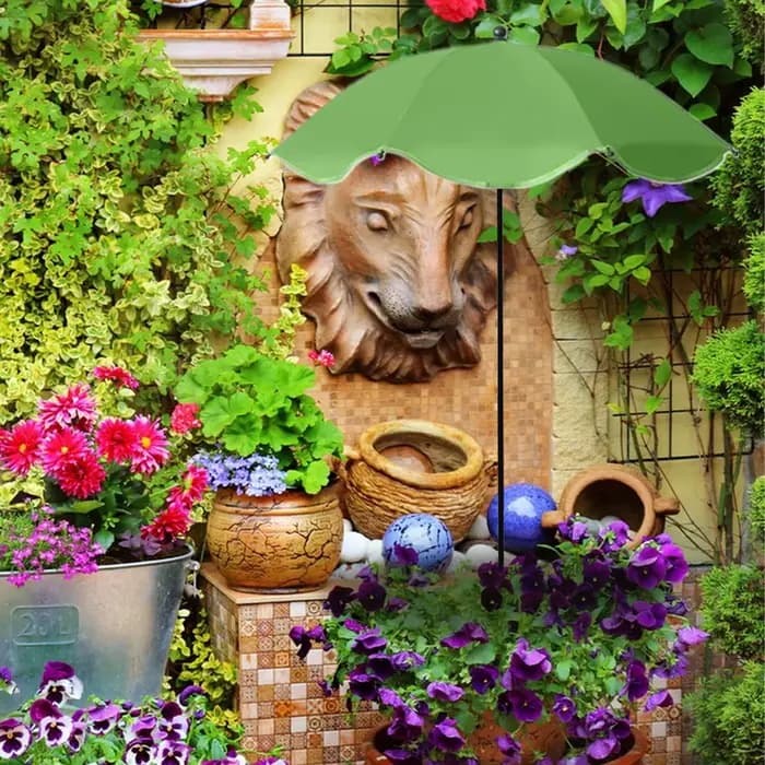 Parasol de protection pour plantes double couche