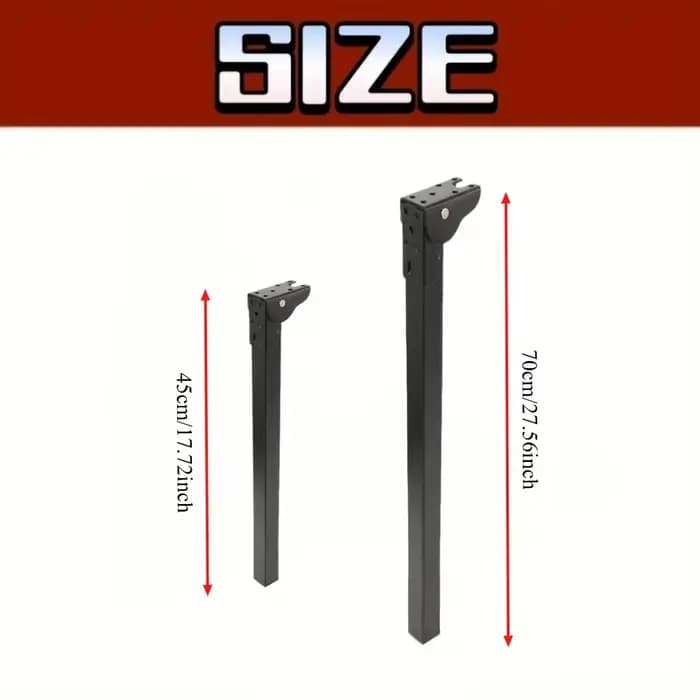Les pieds de table pliants de 45cm/70cm sont