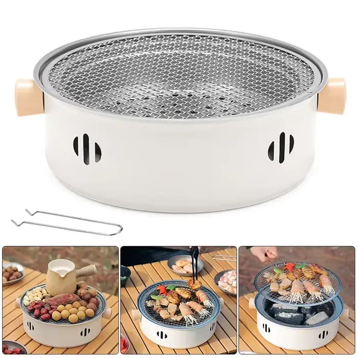 Barbecue au charbon de bois portable