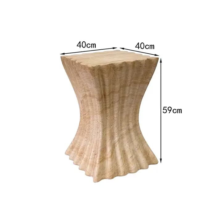 Petite Table basse moderne gain de place Wabi Sabi minimaliste Kawaii