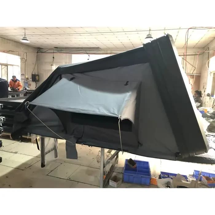 Tente de toit rigide pour voiture en aluminium/ABS, grande taille, installation rapide et facile, construction automatique, camping, 2025