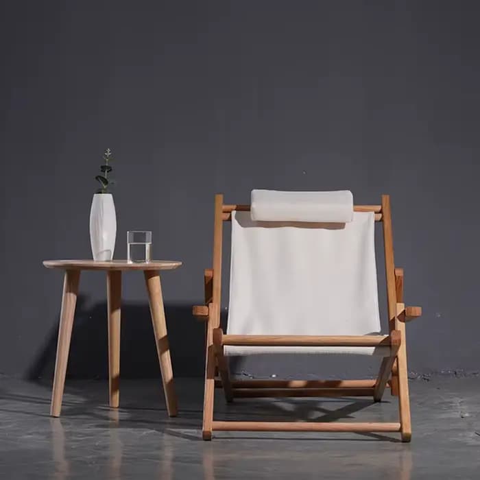 Chaise pliante basse légère De plage