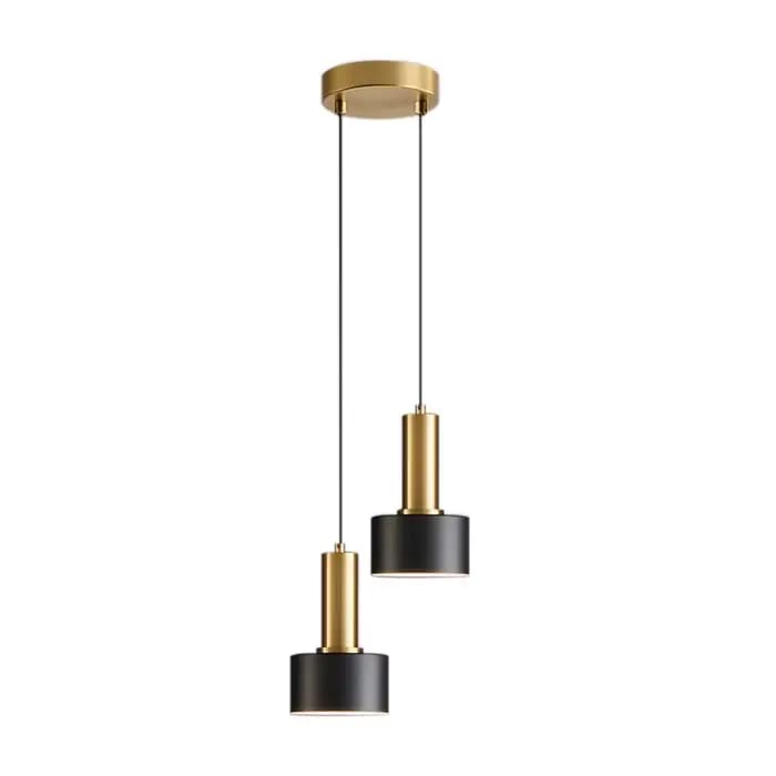 Éclairage pour salon décor à la maison nordique Simple Restaurant trois lustres de luxe moderne chambre chevet longue Table barre lampe