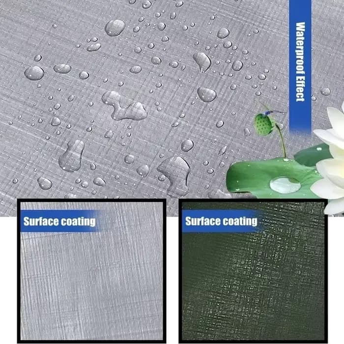 Bâche de jardin imperméable, auvent en toile cirée, toile cirée imperméable pour plantes de jardin, 0,32 mm, en polyéthylène
