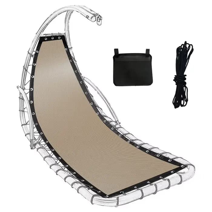 Chaise suspendue en tissu à ajustement parfait