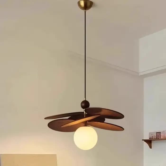 Rattan Weave Vintage Pendentif Lumière Rétro Restaurant Boutique Hôtel Lustre Salon Japon Lampe Suspendue pour Chambre Décor Lusutre