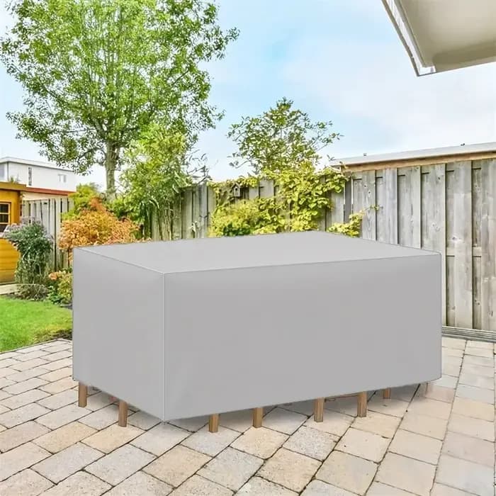 Housse de protection pour meubles de jardin en tissu Oxford