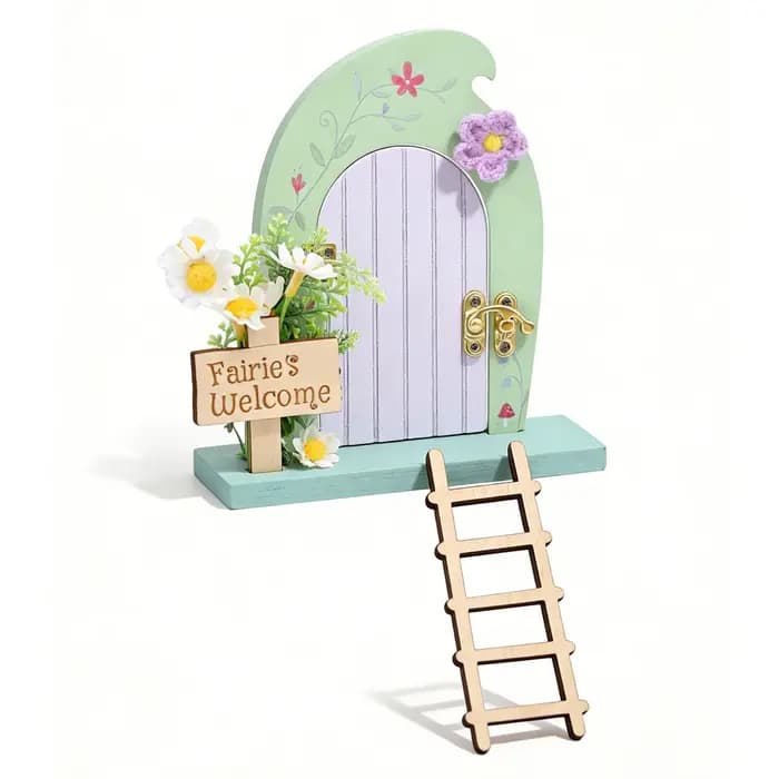 Ensemble de décoration de porte de jardin féerique